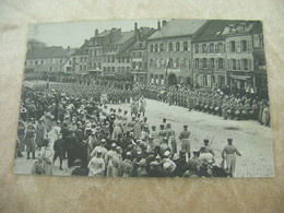 Nr. 89 Foto Ak Sarrebourg Saarburg Post. Gel. 24.9.17 Schwarz/weiß Weingrosshandlung Militärparade - Sarrebourg