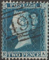 GB 1855 Ou 1857 Y&T 15, SG 34 Ou 35 Michel 11IBa Ou 11IIB. Victoria 2 P. Dentelé 14, Filigrane Grande Couronne. EA - Used Stamps