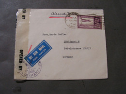 Indien Cv.1947  Zensor To Germany - Covers & Documents