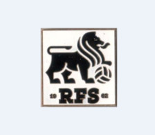 Badge Pin: European Football Clubs LATVIA -   " FK RFS Riga " - Calcio