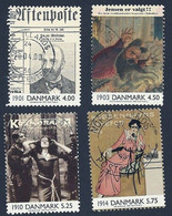 Dänemark 2000, Mi.-Nr. 1234-1237, Gestempelt - Used Stamps