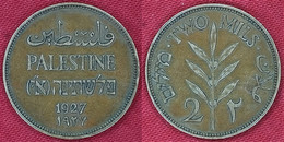 Palestine 2 Mils 1927 Excellent Condition Coin (**) RARE - Other - Asia