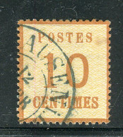 Superbe N° 5 - Burelage Citron - Used Stamps