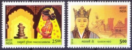 India 2019 INDIA - KOREA JOINT ISSUE, 2v SET MNH - Paintings