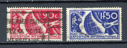 FRANCE - EXPO PARIS 1937 - N°Yt 326+327 Obli - Usati