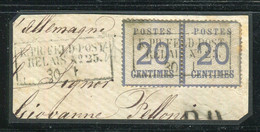 Belle Paire De N° 6 Sur Fragment - Used Stamps