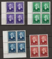 1946 MNH Norwegen, Mi 315-318 Postfris** - Ongebruikt