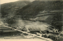 Beyrède * Usine Métallurgique Et Route Nationale 129 * Industrie Aciérie - Autres & Non Classés