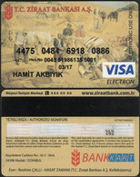 MP – Credit And Debit Card – Turkey, Ziraat Bankasi, Turkish Painter İbrahim Calli – See Scans, Sales Conditions - Credit Cards (Exp. Date Min. 10 Years)