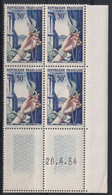 France N°973 - Bloc De 4 Coin Daté - Neuf ** Sans Charnière - TB - Unused Stamps