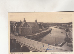 B7454) LANNION - Le Pont Et Le Couvent Sainte Anne OLD !! - Lannion