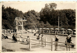 Mamers * La Piscine Des Mouettes * Le Grand Bassin * Le Plongeoir * Baigneurs Baigneuses - Mamers