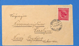 Böhmen Und Mähren 1943 Lettre De Mnichovo Hradiště (G9345) - Covers & Documents
