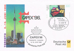 46909. Carta BONN (Alemania Federal) 1996. Exposicion CAPEX 96 Toronto, Canada - Cartas