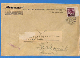 Böhmen Und Mähren 1940 Lettre De Rakonitz (G9347) - Covers & Documents