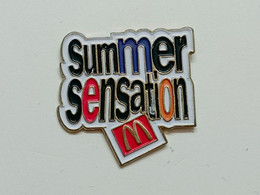 Pin's McDonald's - McDo SUMMER SENSATION - Pins MacDonald - Pin Badge Mac Donald's - McDonald's