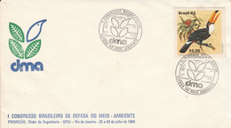 BRESIL 1983 DMA CONGRES DE DEFENSE DES MILIEUX AMBIANTS - Cartas