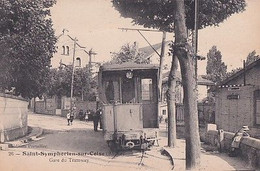 SAINT SYMPHORIEN SUR COISE                  GARE DU TRAMWAY EN TRES GROS PLAN - Saint-Symphorien-sur-Coise