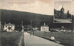 Souvenir Du Grand-Savagnier Vélo Enfants Animé Eglise Val De Ruz - Val-de-Ruz