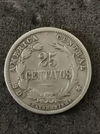 25 CENTAVOS 1890 COSTA RICA ARGENT / SILVER - Costa Rica