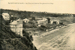 St Cast * Les Villas De La Garde Et Vue Générale De La Plage - Saint-Cast-le-Guildo