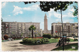 76 - LE HAVRE - Lot De 3 Cp- Square Saint Roch - La Tour St Joseph + Et Les ISA + Le Bassin - Saint-Roch (Plein)