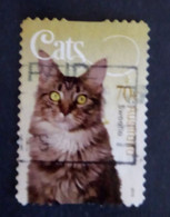 Australia, Year 2015, Cancelled, Cats; Sweetie - Used Stamps