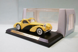 Atlas / Solido - BUGATTI ATALANTE Coupé 1939 Jaune BO 1/43 - Solido