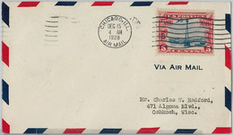 60122 - USA -  First Flight COVER: CHICAGO - MINEAPOLIS: Chicago - AMC: 9 W1 - Unclassified