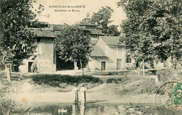 SAINT NICOLAS De La GRAVE  =  Belvédère Et étang    3468 - Saint Nicolas De La Grave