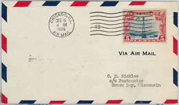 60124 - USA -  First Flight COVER: CHICAGO - MINEAPOLIS: Chicago - AMC: 9 W1 - Unclassified