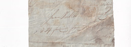 A18727 - RECEIPT FROM AUSTRIA 1829 HANDWRITTEN DOCUMENT - Oostenrijk