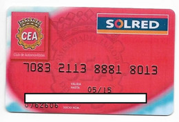 Solred Spain, Gas Stations Magnetic Rewards Card, # Repsol-4  NOT A PHONE CARD - Erdöl