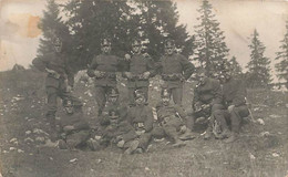 Militaria  - Schweiz Armee - Armée Suisse -  Guerre 1914-18  Groupe De Soldat Dans Le Jura - Otros & Sin Clasificación