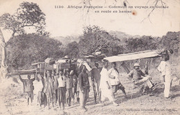 Afrique Française. GUINEE Comment On Voyage En Guinée En Route En Hamac - French Guinea