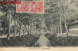 PETROPOLIS AVENIDA PIABANHA BRESIL BRAZIL STAMP CORREIO PHILATELIE - Autres