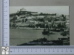 PORTUGAL - VISTA SOBRE O CAIS -  VILA NOVA DE GAIA -   2 SCANS  - (Nº51273) - Porto