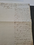 Papier Timbre MONTBELIARD AN 9 MONT TERRIBLE DUC DE WURTENBERG Conseiller Regence - Lettres & Documents