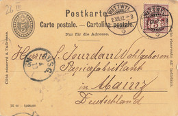 Postkarte Von Wattwyl (ac6037) - Entiers Postaux