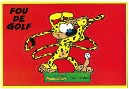 BD - Autocollant - Vico - Marsupilami - Fou De Golf - [Disney] - Autocollants