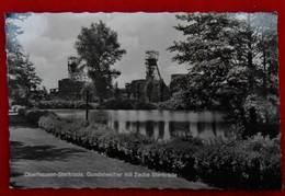 Postcard 1968 Oberhausen-Sterkrade. Gondelweiher Mit Zeche Sterkrade. Allemagne - Oberhausen