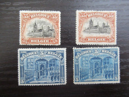 142 En 148 Uit De Serie 'Franken' - Postfris ** - 1915-1920 Albert I.