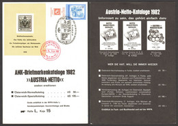 Coat Of Arms 1850 LABEL VIGNETTE Philatelist Memorial Sheet  Austria 1979 1981 WIPA NETTO CATALOG Advertising COIN - Sonstige & Ohne Zuordnung