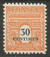 FRANCE N° 702 NEUF - 1944-45 Arc De Triomphe