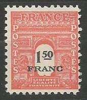 FRANCE N° 708 NEUF - 1944-45 Arco Del Triunfo