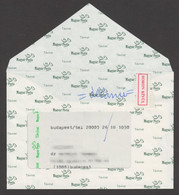 TELEGRAPH TELEGRAM 1994 Hungary Letter Cover - " Out Of Turn " EXPRESS Close Label Vignette - Telegraaf