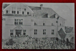 Old Postcard 1918 Einweihung Des Schulhauses Zu Auerbach A. D. B. Am 10/09/1911 - Auerbach