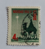 N° 446       Noël 1956 - Oblitérés