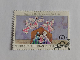N° 77        Noël 1981  -  Illustration D'un Chant De Noël  -  Oblitéré - Cocos (Keeling) Islands