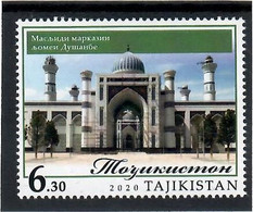 Tajikistan 2020. Mosque Of Dushanbe. 1v. - Tadzjikistan